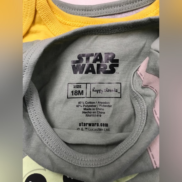 Star Wars 3pcs Pj - 18 months - Picture 8 of 8